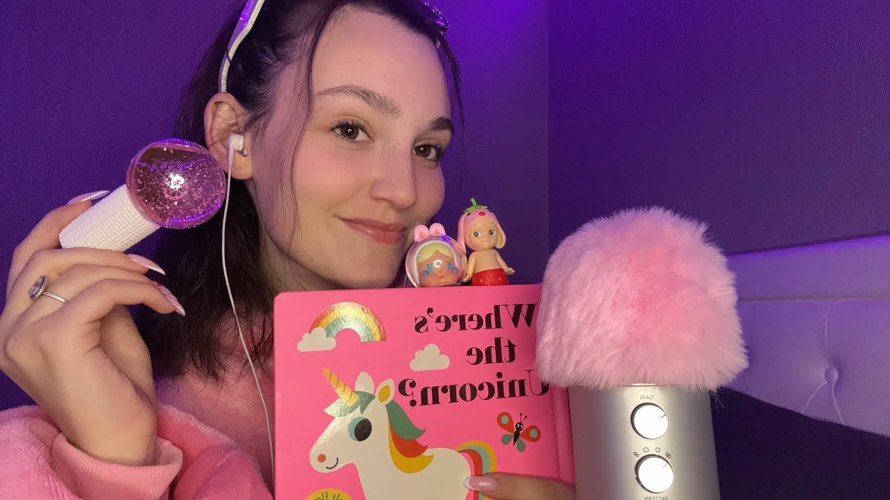 ASMR Pink Tingly Triggers ONLY 💗(relax & sleep) 