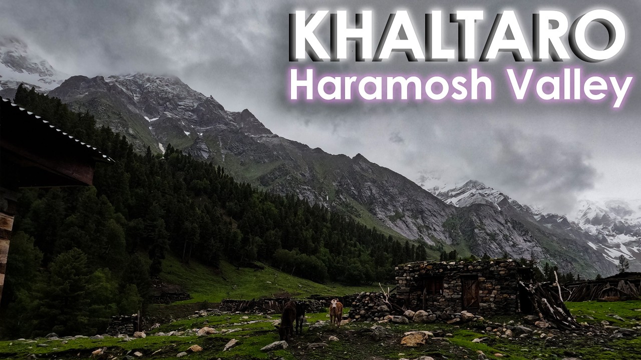 Hiking Khaltaro, Haramosh Valley - 7 Waterfalls, Khun Meadows, Ancient Graves - POV Hiking