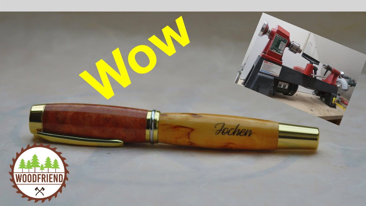 Edelfüller herstellen / drechseln  Manufacture premium ink Pen