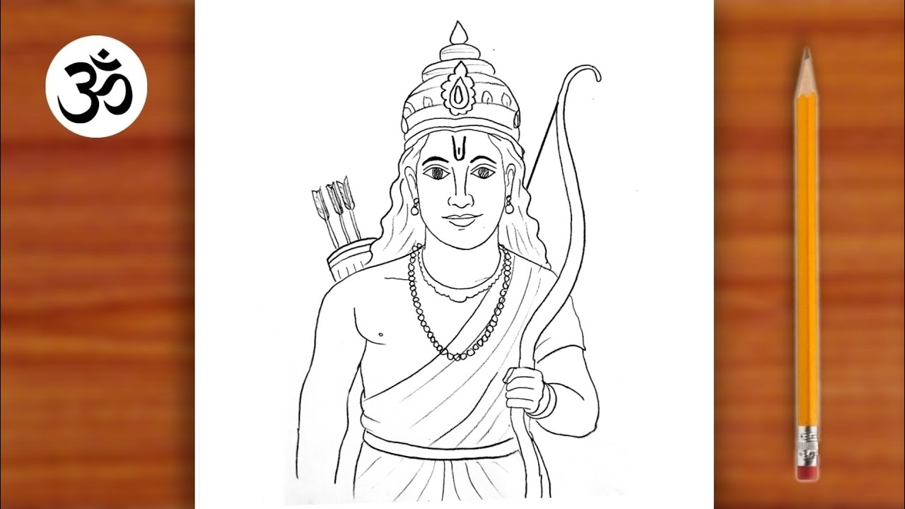 Shri Ramchandra Bhagwan Ki Drawing || Ram Navami 2026 Special Drawing || Chitra