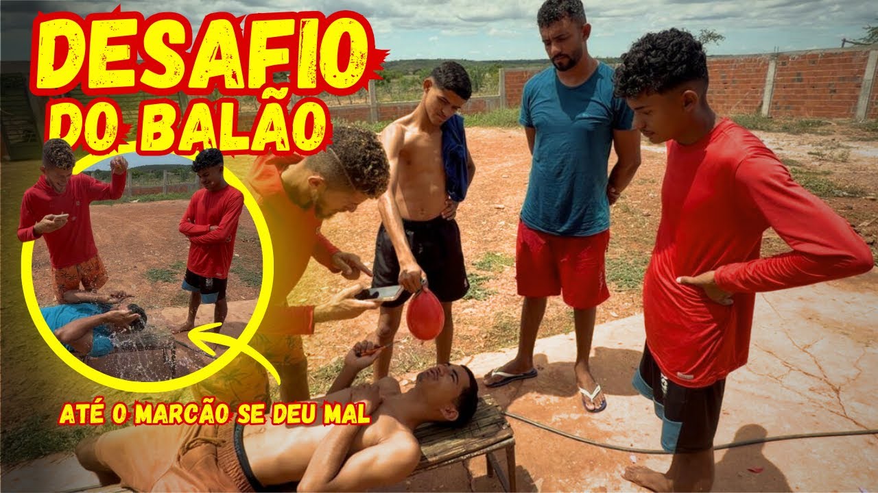 BRUTINHO E MARCÃO SE DEU MAU NESSE DESAFIO 