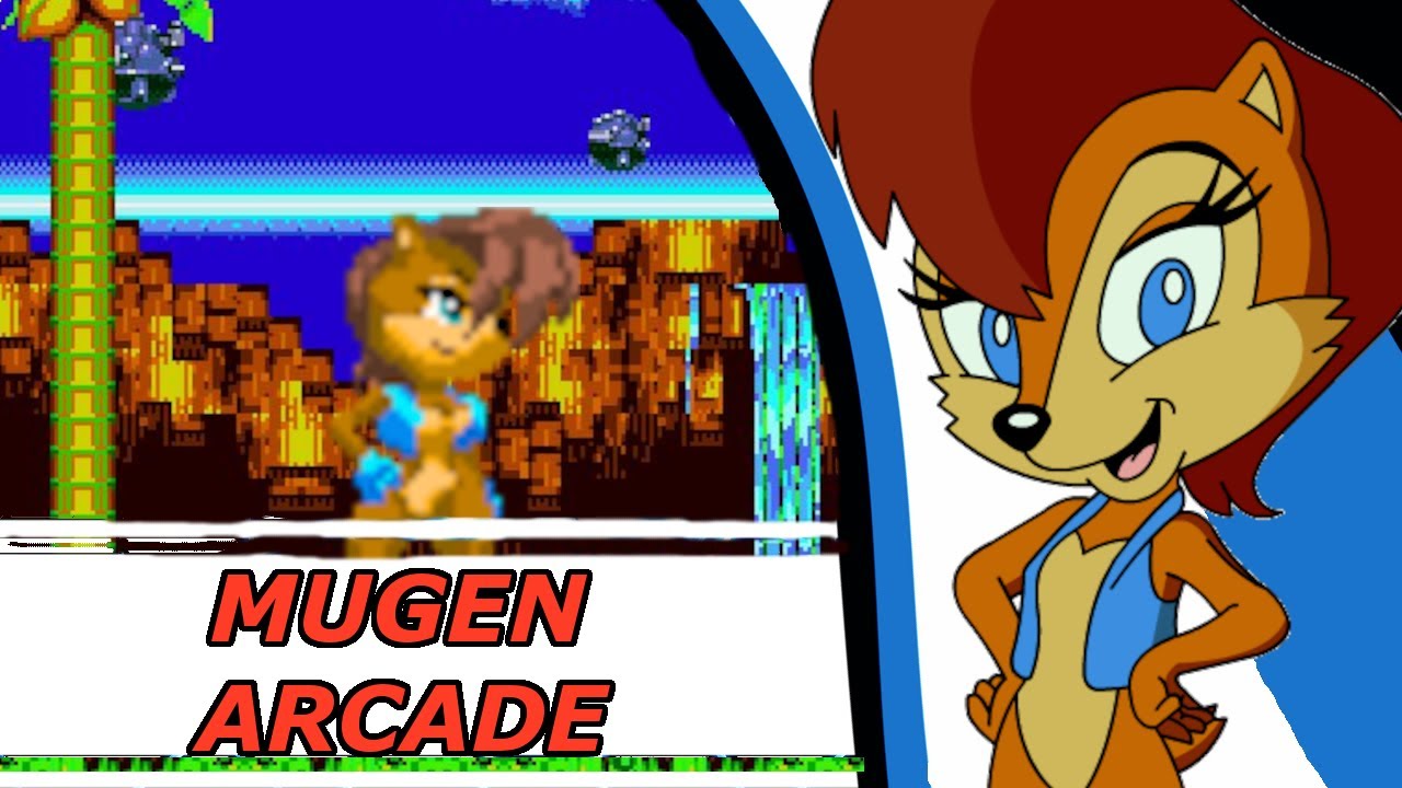 Mugen Arcade Mode with Princess Sally Acorn