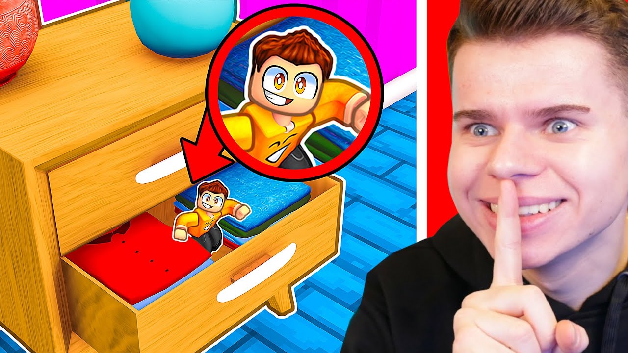NIKT NIE WIEDZIAŁ ŻE TU JESTEM! Chowany w ROBLOX!