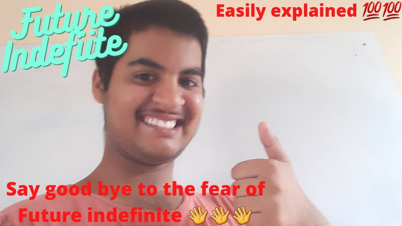 Future Indefinite tense in simple words/Priyanshu Tyagi