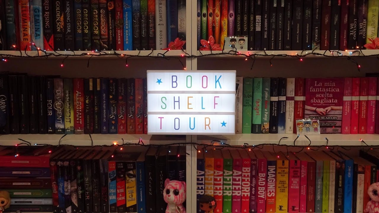 Bookshelf tour 2018