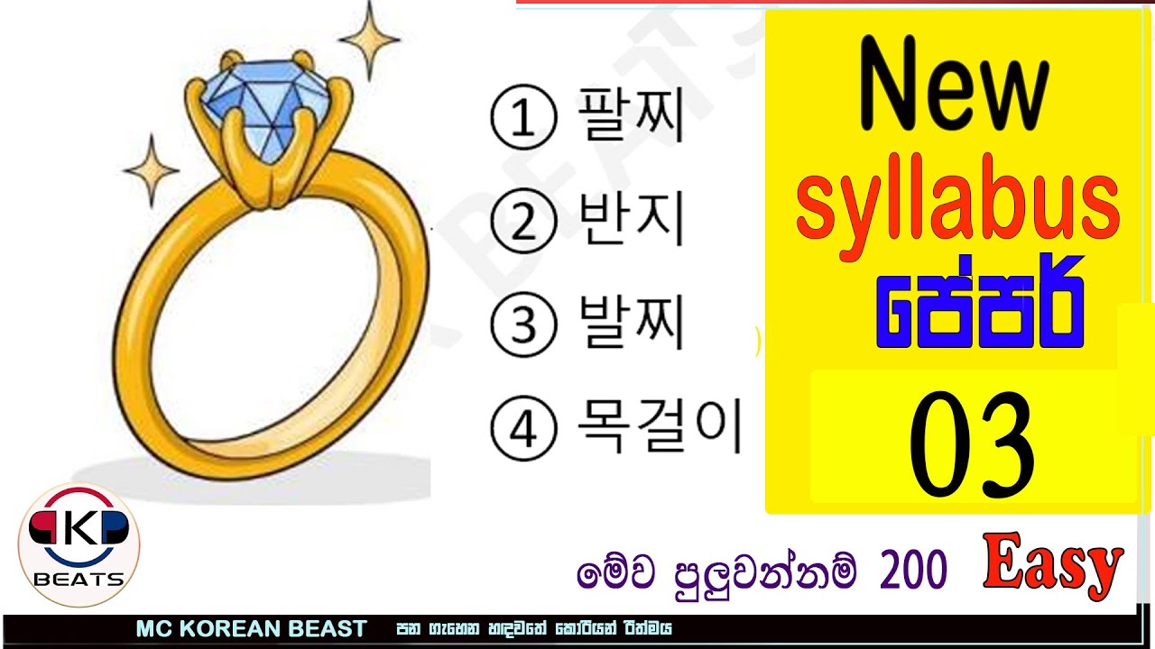 new syllabus paper 03