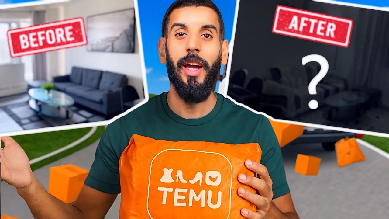جولة في بيتنا بعد تغيير الديكور مع Temu 🏡✨🔥