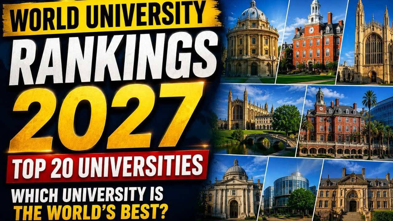 World University Rankings 2027 | Top 20 Best Universities in the World | Countdown from #20 to #1
