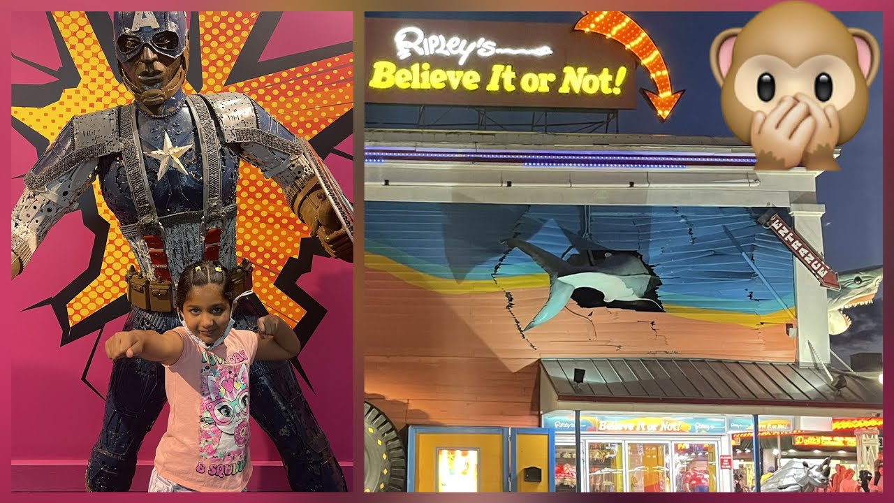 A DAY AT RIPLEYS BELIEVE IT OR NOT MD OCEAN CITY