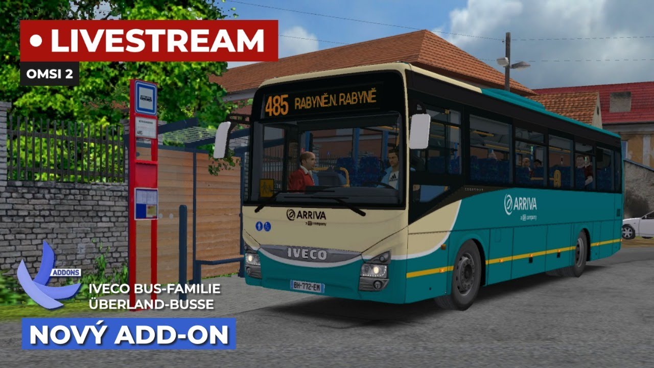 OMSI 2 [CZ] ŽIVĚ: NOVÝ ADD-ON: IVECO BUS-FAMILIE - ÜBERLAND-BUSSE