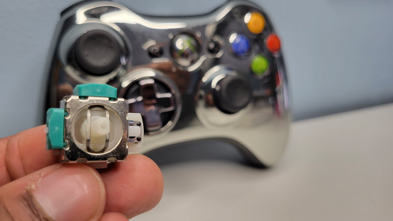 Replacing both analog sticks on an Xbox 360 Controller