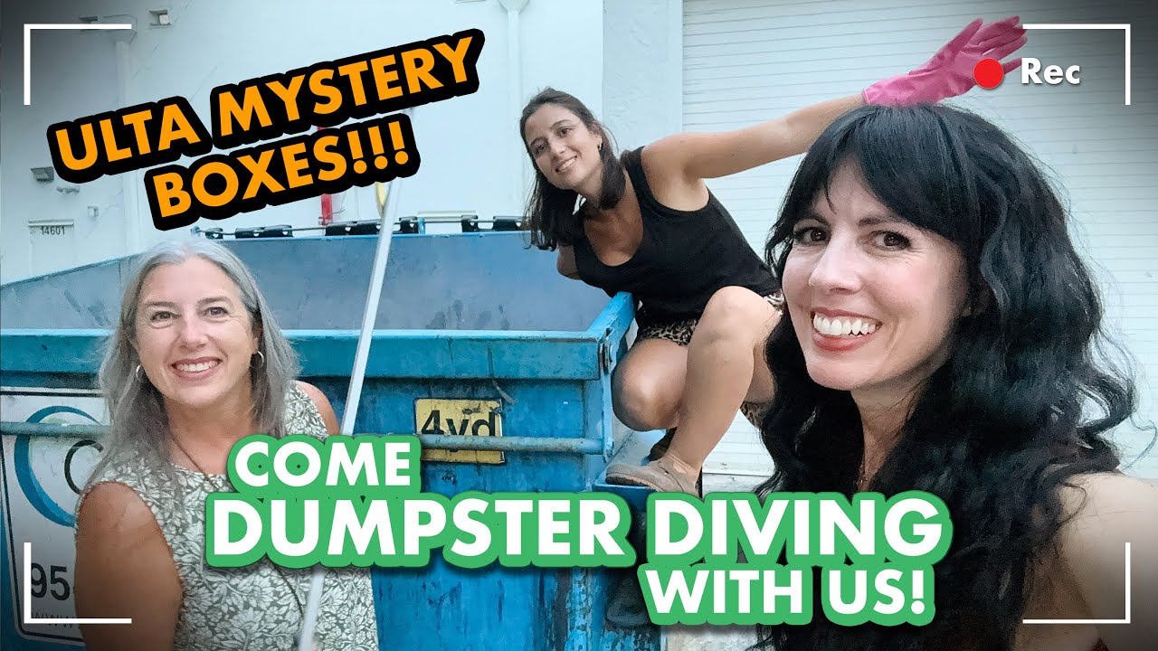 Dumpster Diving LIVE at ULTA! Mystery Boxes FULL of Skincare + Five Below Finds [2025]