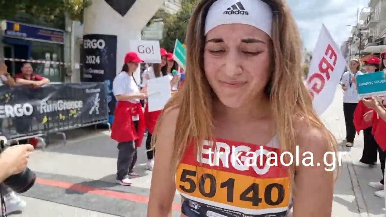 Run Greece Τρίκαλα τερματισμοί 3 πρώτοι άνδρες γυναίκες δρόμου 5.000 μέτρων αγώνες Κυριακή 26-5-2024
