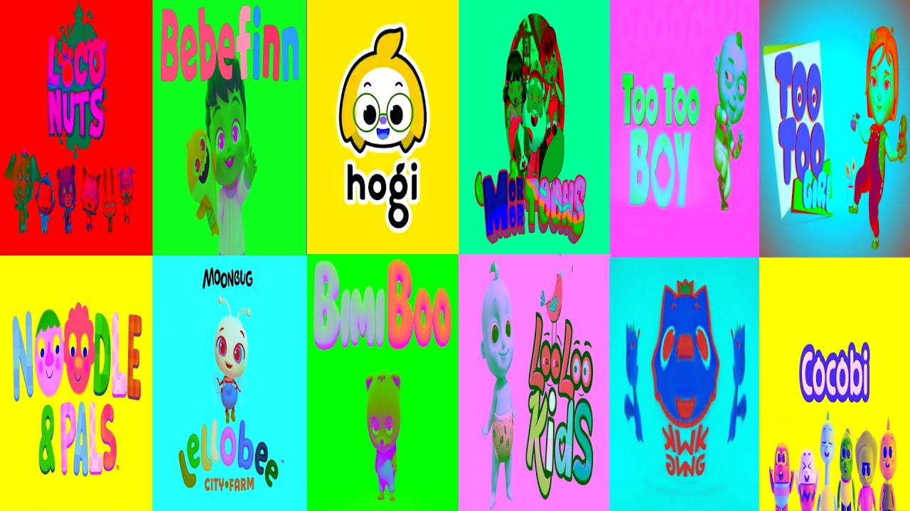 Mor Mor Toons, BebeFinn, Cocobi, Hogi  Intro Effects - Sponsored by Preview 2 Effects