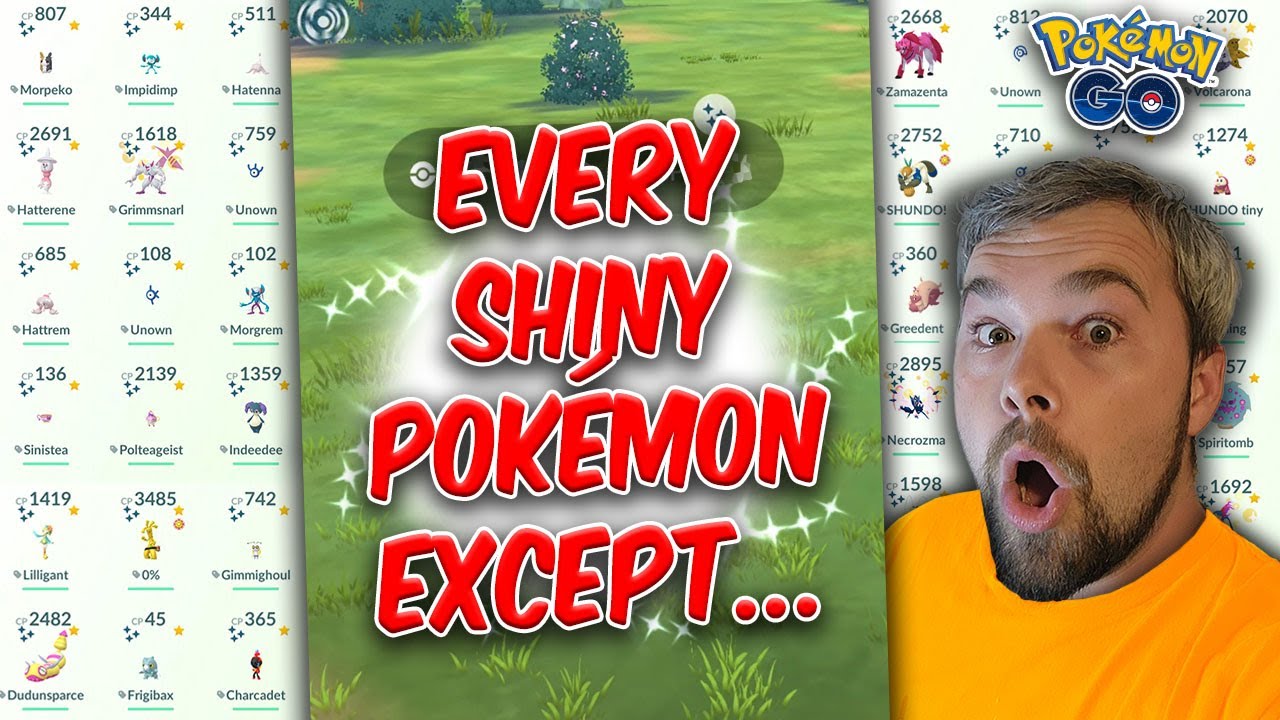 Живой шайни Декс от Джей Ти Вэлора! Все шайни-покемоны в Pok&eacute;mon GO, кроме...