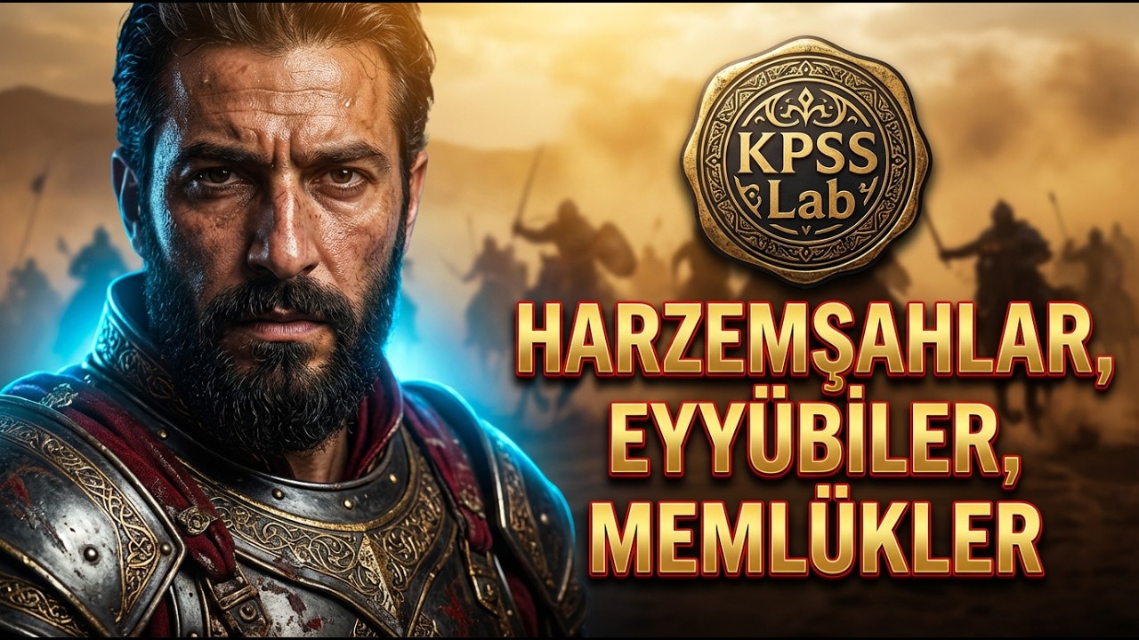 Harzemşahlar, Eyy&uuml;biler, Meml&uuml;kler | KPSS / MEB - AGS Tarih 2026 | KPSS Lab #24