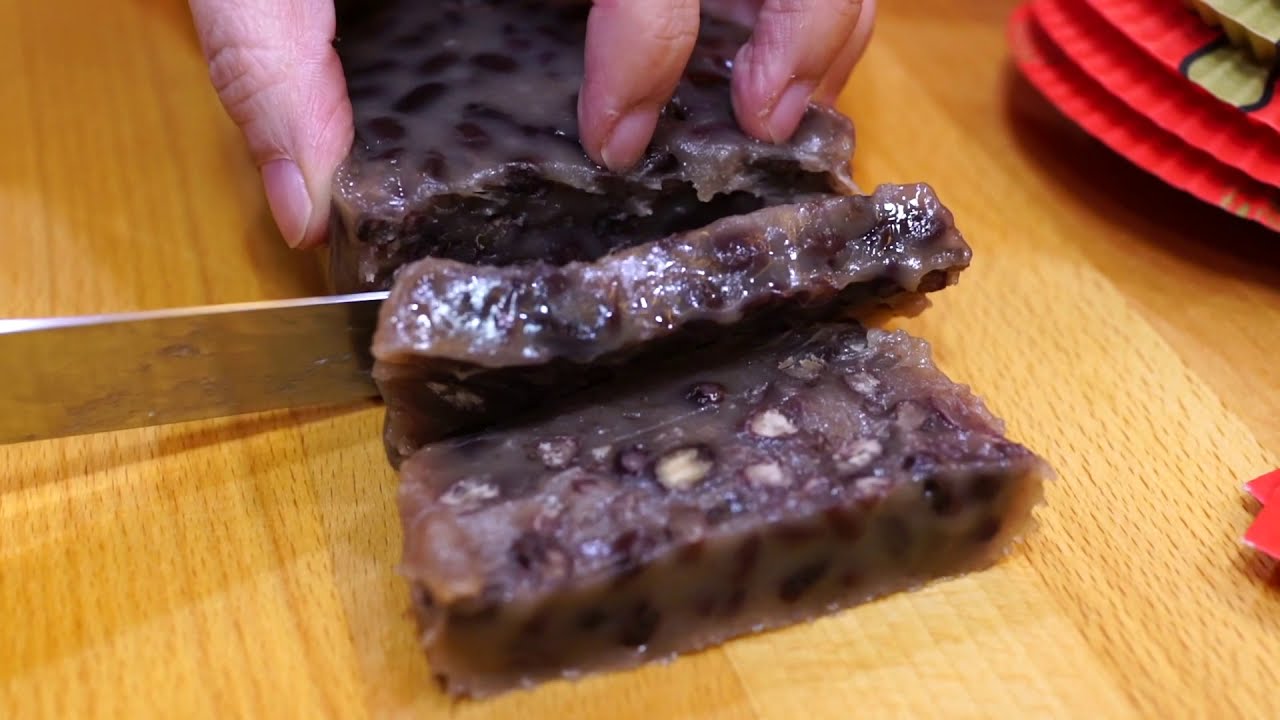 紅豆年糕「法蘭茲的家庭美食」😋😋 好吃且容易做