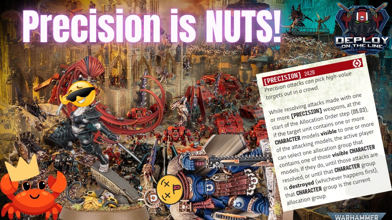 Precision In 11th Edition is CRAZY! - Warhammer 40k 11th Edition