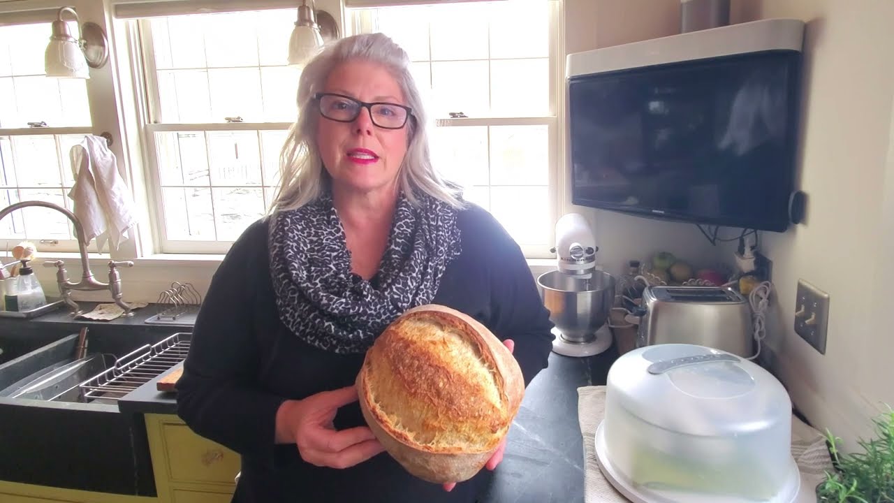25 - No-Fuss Sourdough Bread – Less Than 20 Minutes of Hands-On Time! 🍞✨