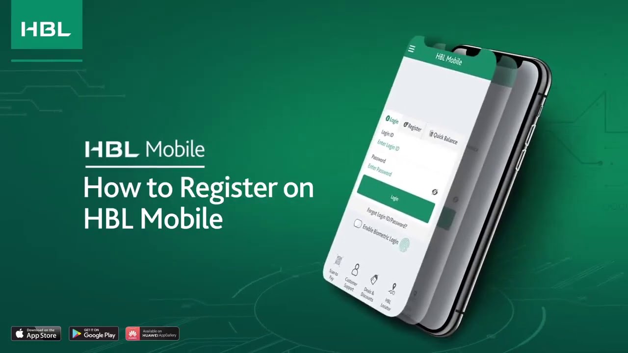 HBL Mobile App | How to register on HBL Mobile App| simple process to register on HBL mobile app