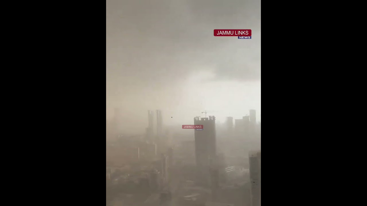 Massive Dust Storm, Season's First Rain In Mumbai