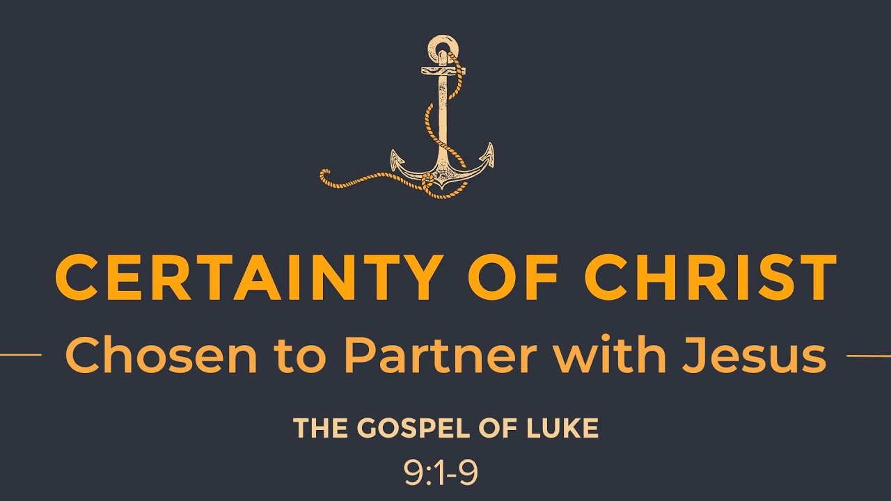 Chosen to Partner with Jesus