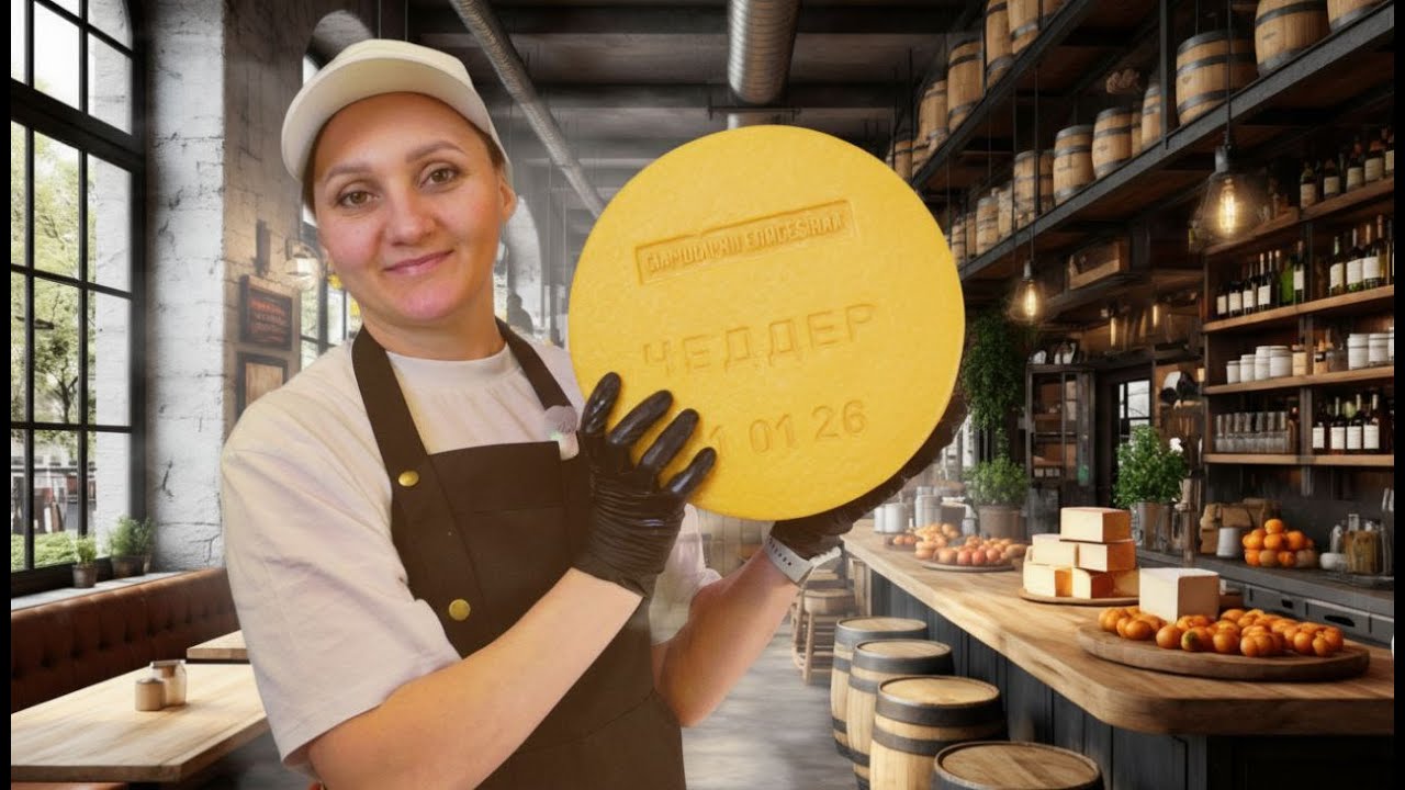 Как сделать сыр Чеддер.  М.К. 2026г. / Cheddar cheese recipe.  Бандаж, Добавление вина в сыр. Бонус