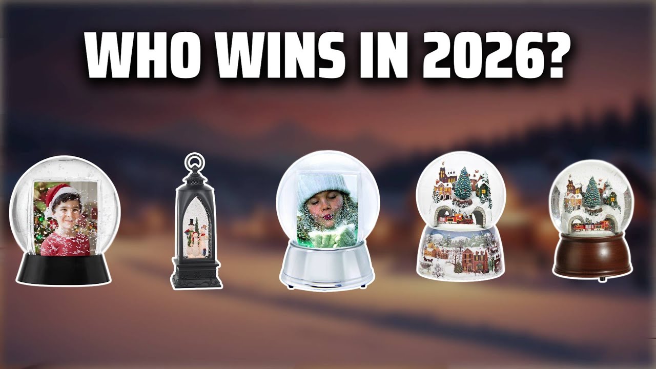 The Top 5 Best Moving Snow Globe in 2026 - Must Watch Before Buying!