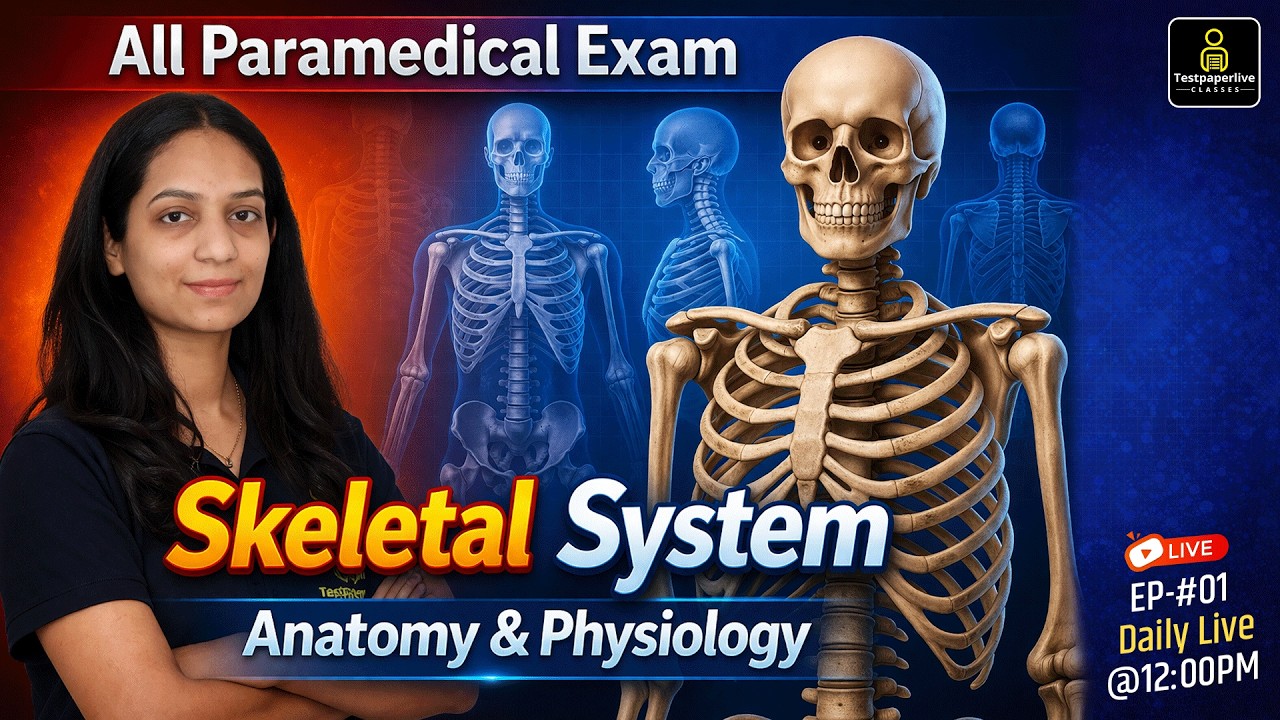 Skeleton System in Hindi |Structure & Functions| Anatomy & Physiology | DMLT | DOTT | DRT | Nursing