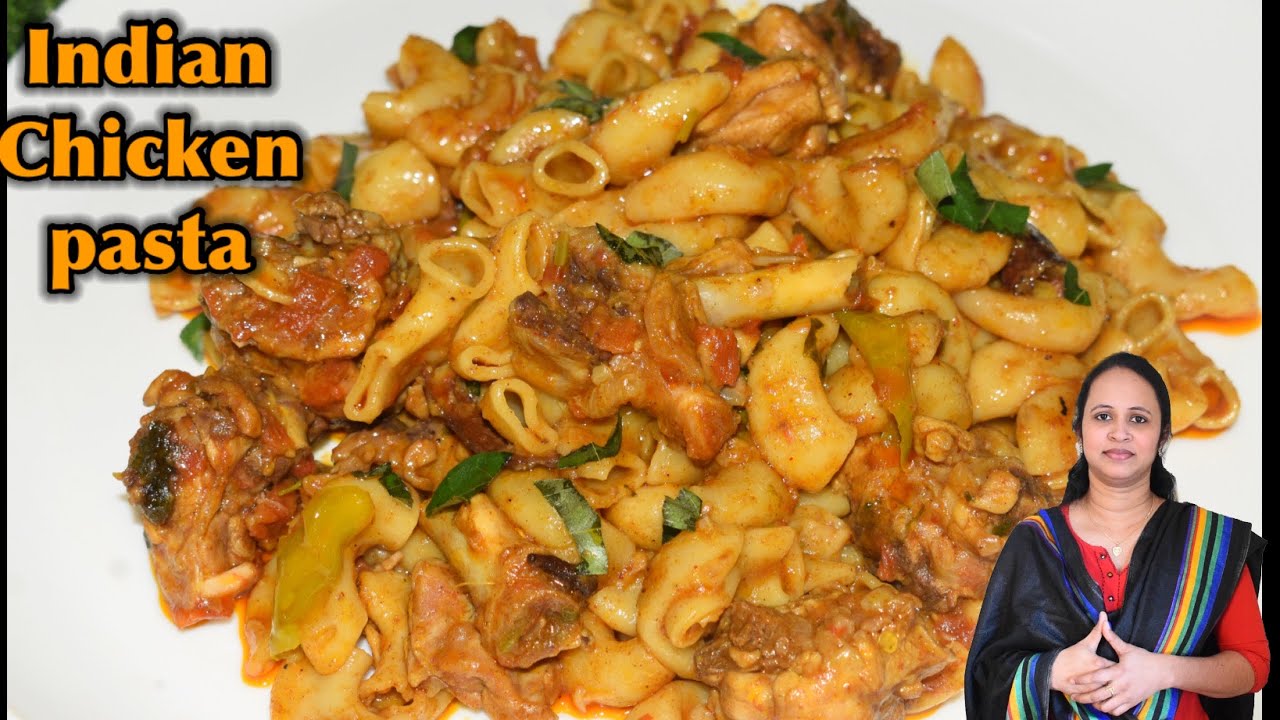 இனி பாஸ்தா cooker-ல சுலபமா செய்யுங்க \ Easy & quick cooker pasta \ Indian style chicken pasta