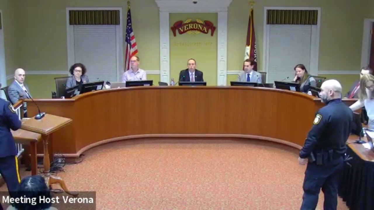 Verona, NJ Township Council Meeting 12.15.25
