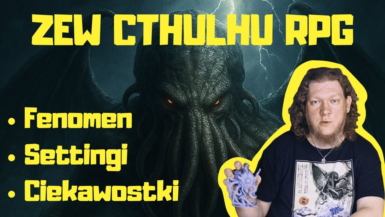Zew Cthulhu RPG – historia, edycje, szaleństwo [kompletny przewodnik]