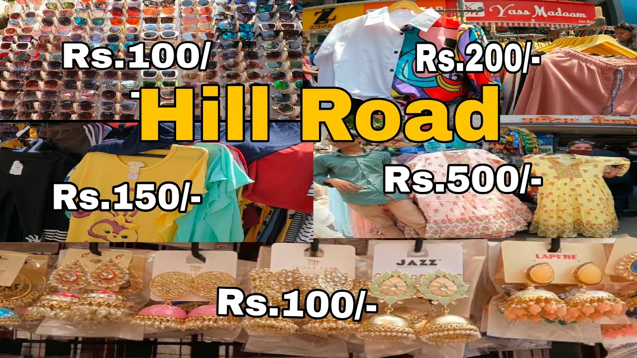 Bandra Hill Road | Hill Road Latest collection | Hill Road Affordable Collection| Living this moment