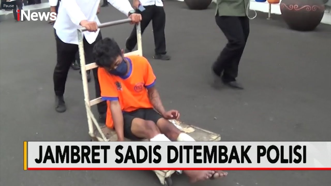 Akibatkan Bocah Kritis, Jambret Sadis Asal Surabaya Ditembak Kakinya oleh Polisi - Police Line 23/12