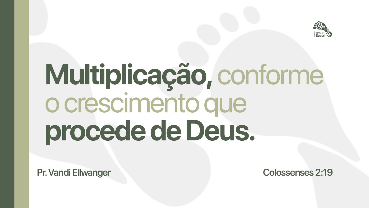 O Propósito Eterno de Deus - Aida Ellwanger - 30/FEV