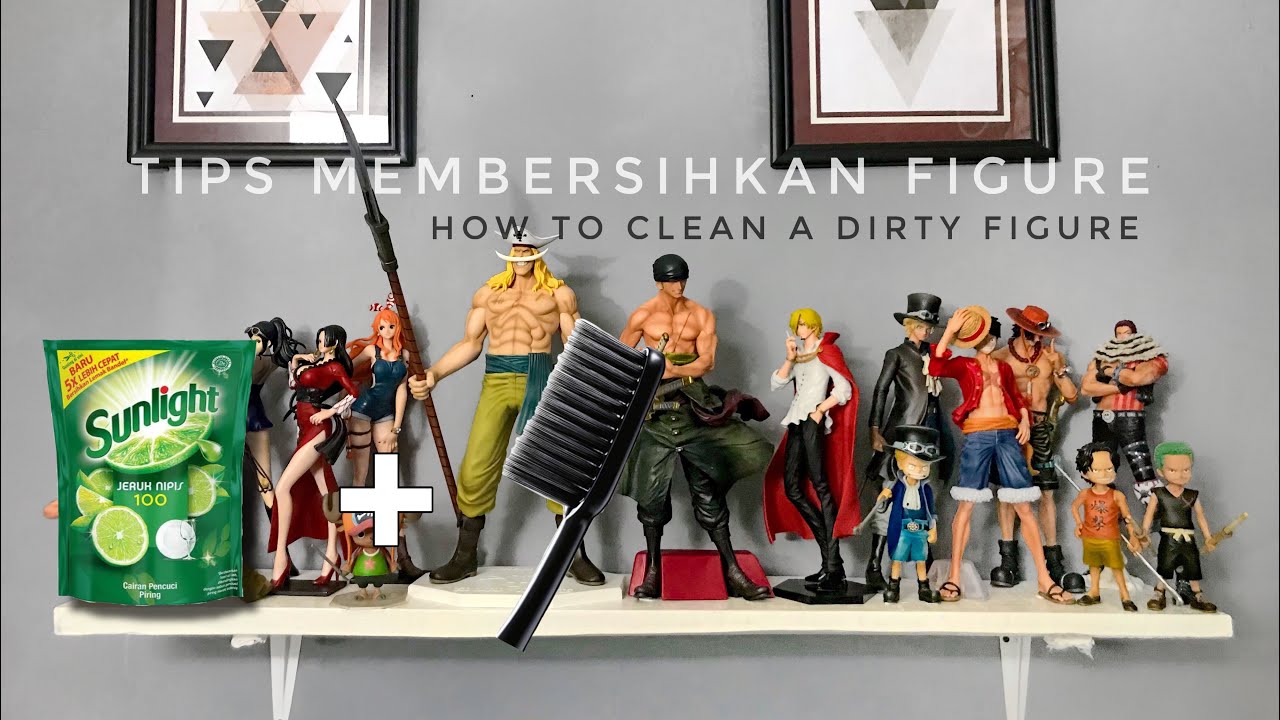 TIPS / CARA MEMBERSIHKAN ACTION FIGURE AUTO JADI KINCLONG | HOW TO CLEAN A DIRTY FIGURE