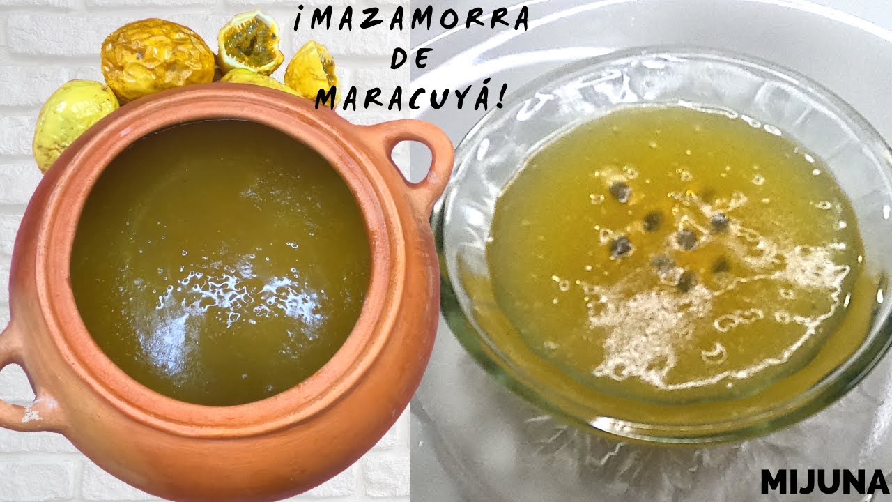 Cómo hacer MAZAMORRA DE MARACUYÁ || Al estilo de la señora Rosa🌹