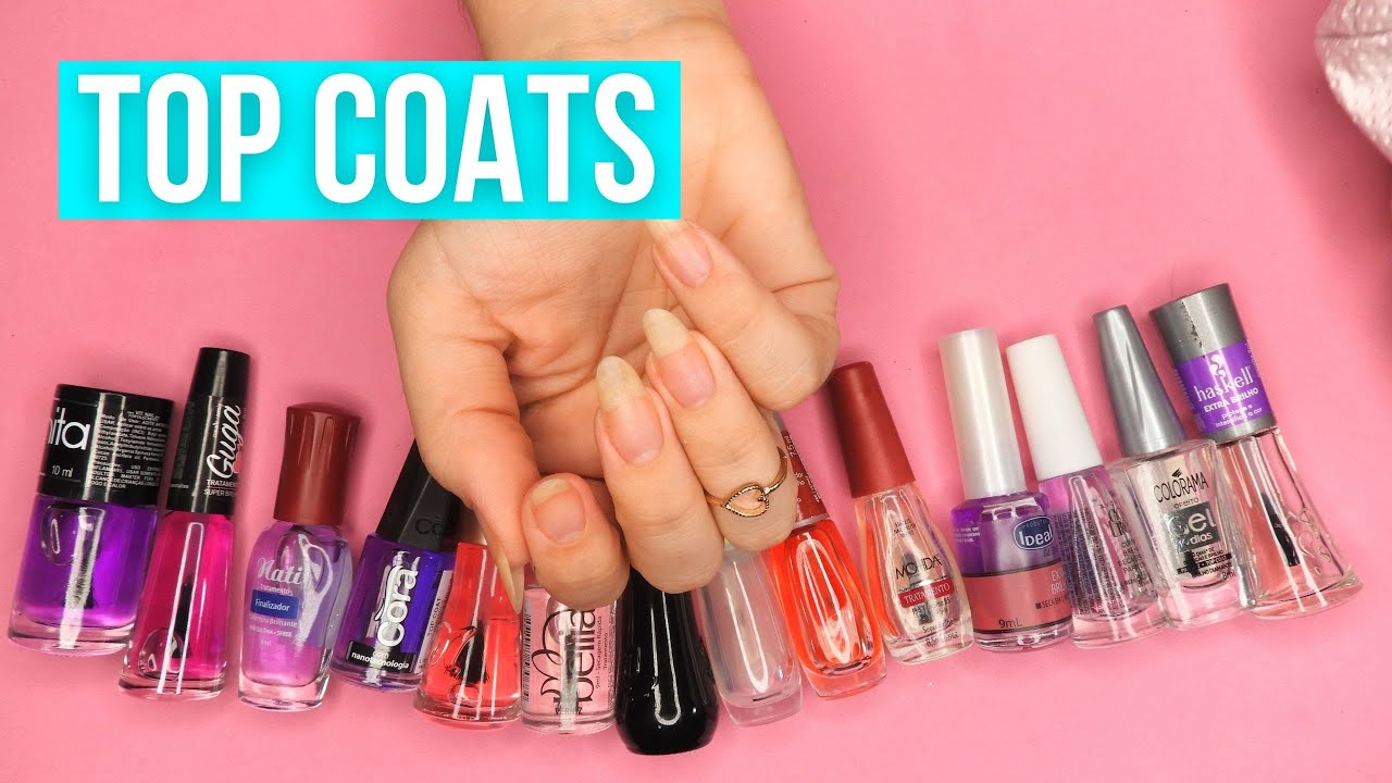 Tour pelos meus Extra Brilhos | Top Coats | Coberturas de Esmaltes