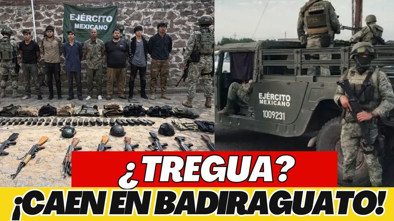 🔥 ¡SE LES METIERON HASTA BADIRAGUATO! Caen armados que venían a reforzar guerra contra “El Guano”