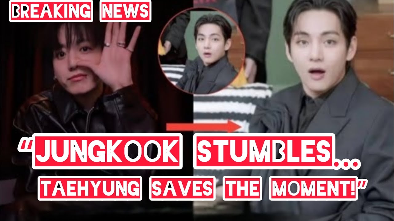 Jungkook in Trouble, Taehyung Rushed to His Side