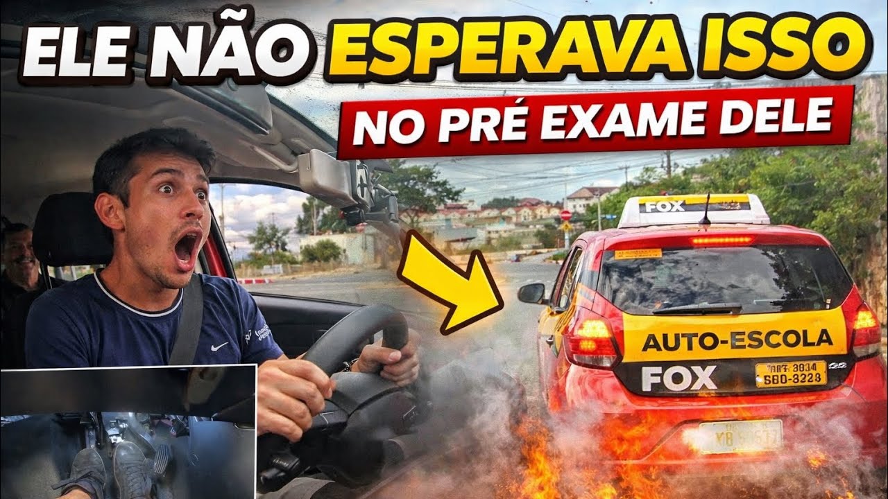 Ele nao esperava isso no pre exame dele