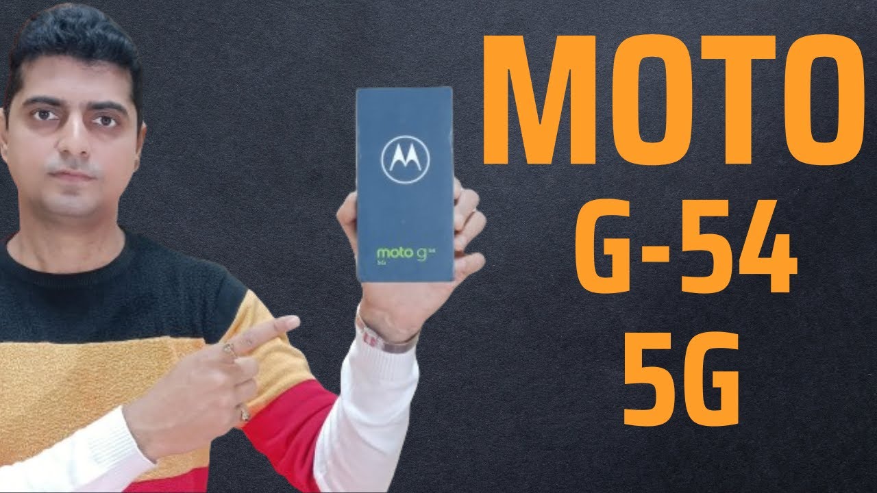 Motorola G 54 5G Mobile Unboxing With Camera Review