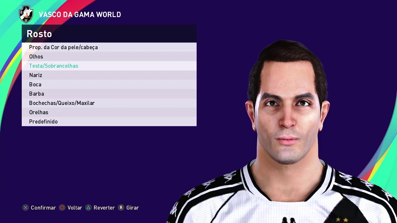 Criar face de EDMUNDO #efootball #pes21 #efootball22 #pes #futebol