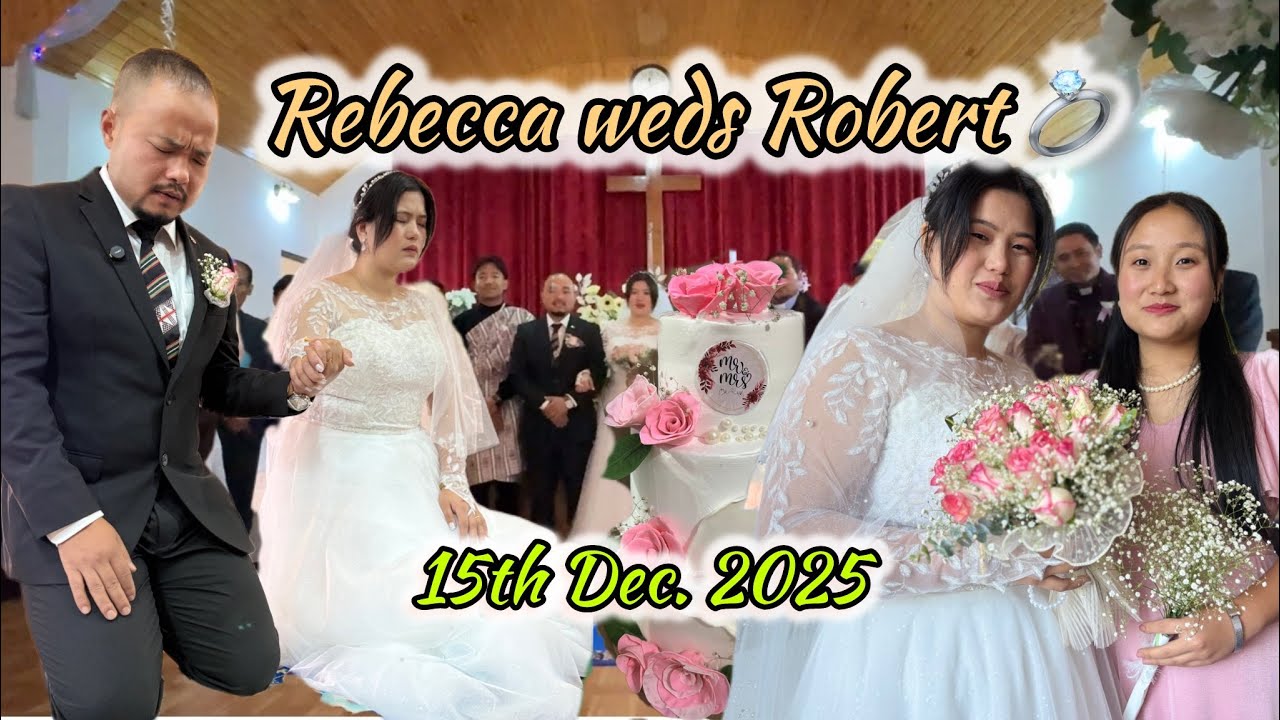 Christian Holy Marriage of my cousin ( Rebecca weds Robert 💍) Part -1