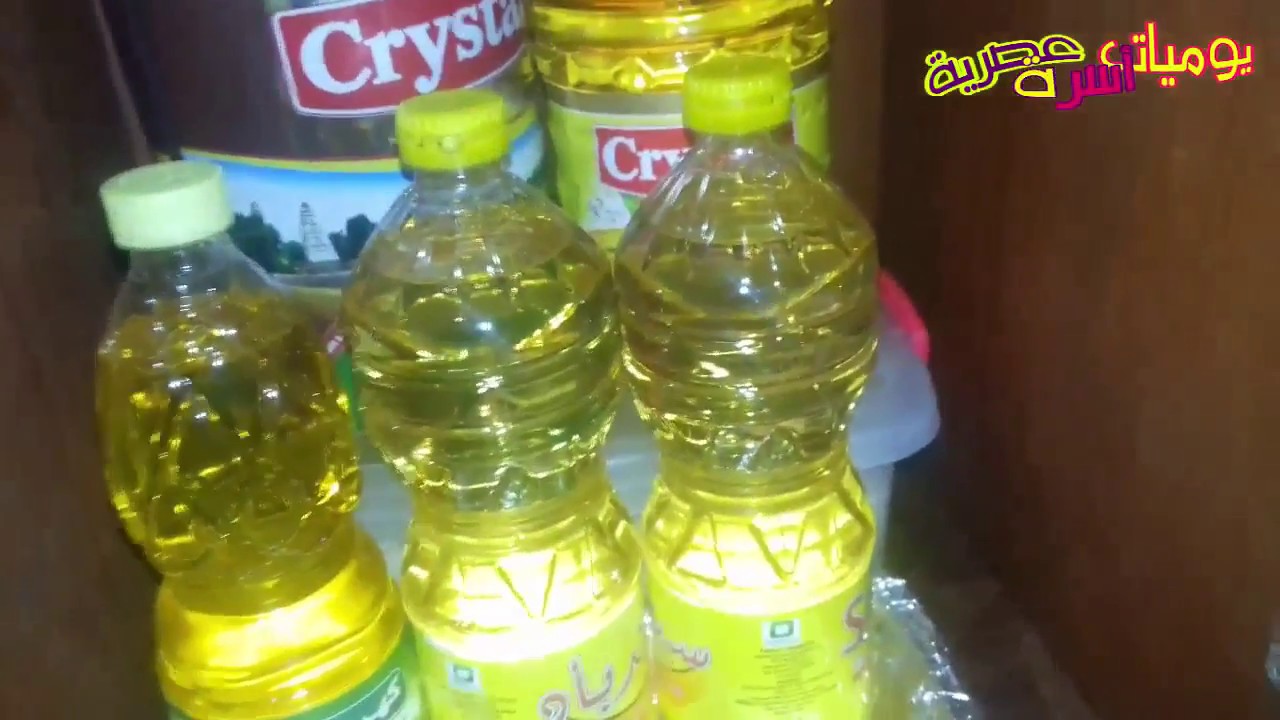 ترتيب و تنظيف و  رص خزانة المطبخ
