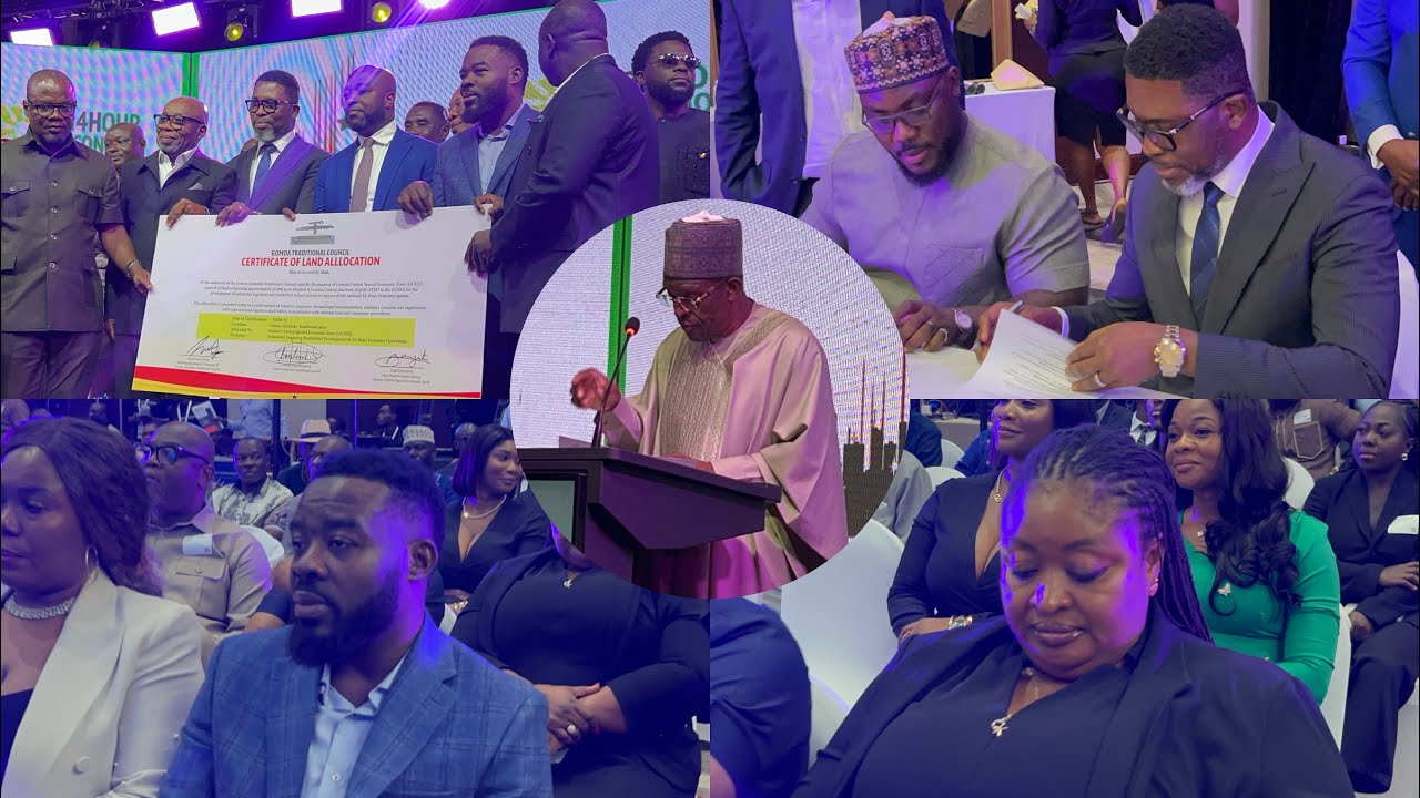 Alban Bagbin Supports Industrialization | MP Leads Gomoa Central SEZ Declaration Ceremony
