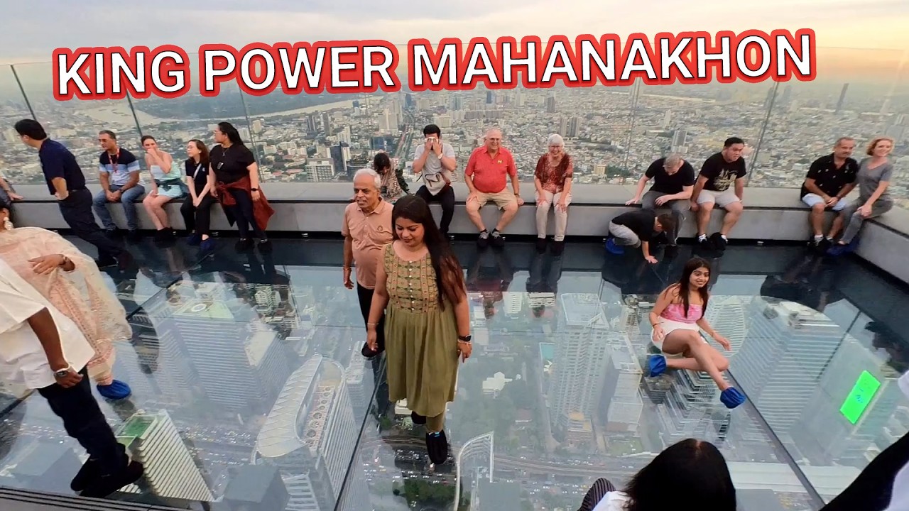 King Power Mahanakhon | BEST Bangkok Skywalk & City Views!