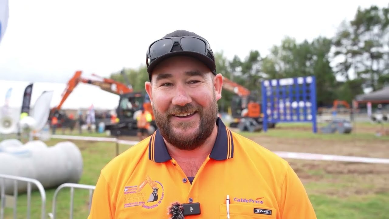 CCNZ CablePrice National Excavator Operator Competition 2024 highlights