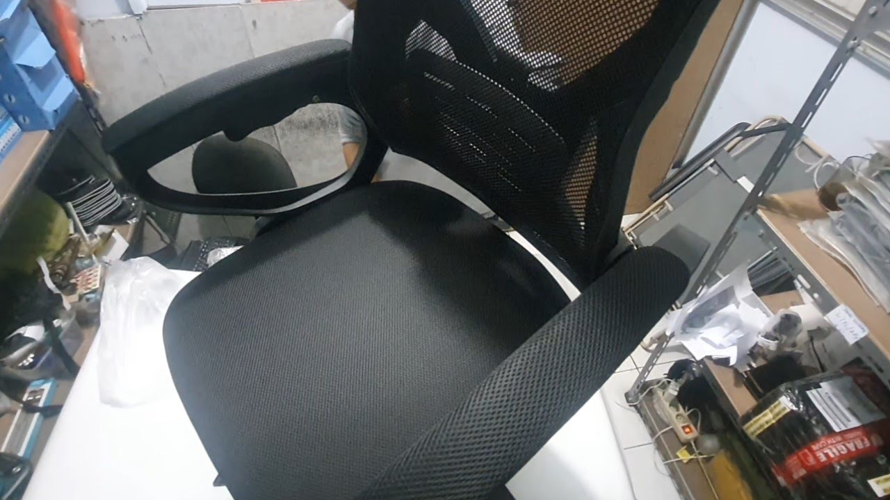 Unboxing, Review & Cara Rakit Kursi Kantor Hidrolik Yang Adem Office Chair Kursi  Gaming Belajar