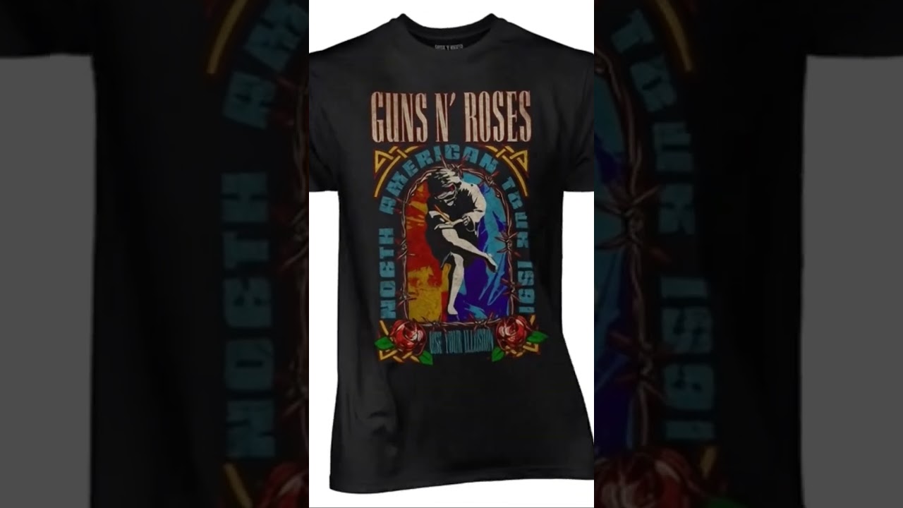 Marškinėliai Gun's 'N Roses Use your Illusion 🇱🇹 Superfanas.lt 